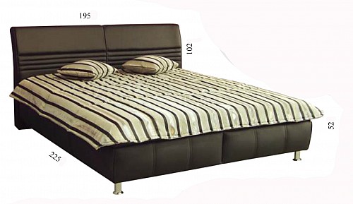 Čalouněná postel HABANA 180x200 cm vč.roštu a ÚP