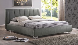 Dvoulůžková čalouněná postel BREDA 200x160 cm