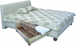 Partnerská postel SALSA 180x200 vč. roštu a ÚP
