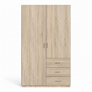 Skříň NEPTUN (M) 2D šatní, 100cm