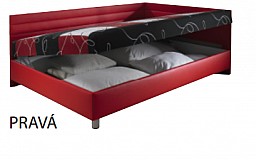 Čalouněná postel ELITE 110 cm pravá varianta