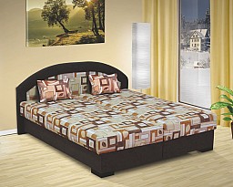 Manželská postel LENKA - HIT 170x200 vč. roštu, matrace a ÚP