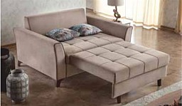 Dvoumístné rozkládací sofa IDEA - čalouněné