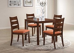 Masivní jídelní set LUKÁŠ stůl + RITA židle 1+4