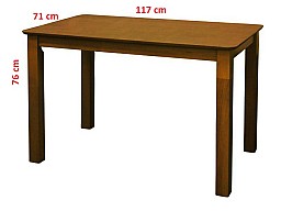 Jídelní stůl MAREK + jídelní židle ANETA 1+4