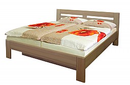 Masivní manželská postel EMILY 180 x 200 cm vč. roštu a ÚP