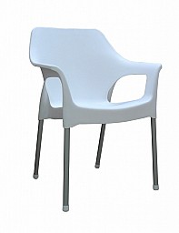 Plastová zahradní židle URBAN AL/PP
