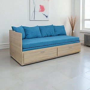 Postel MARKO (F) 90cm, s roštem a s úložným prostorem