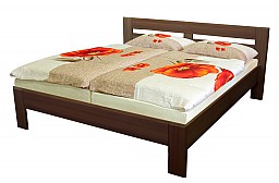 Masivní manželská postel EMILY 160x200 cm bez ÚP